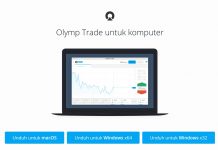 Cara mengunduh dan menginstal aplikasi Olymp Trade di desktop Windows dan MacOS