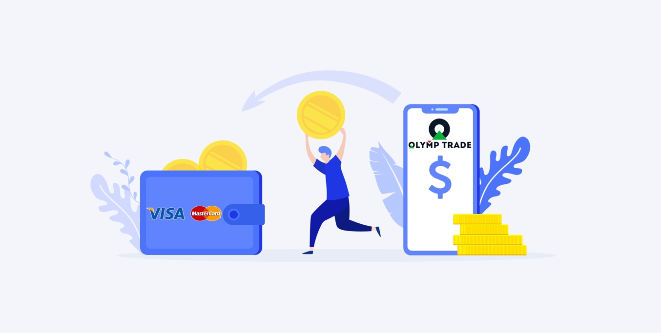 Deposit dan Penarikan dana dalam sehari di Olymp Trade