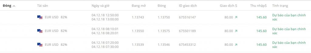 Hasil dari 3 order