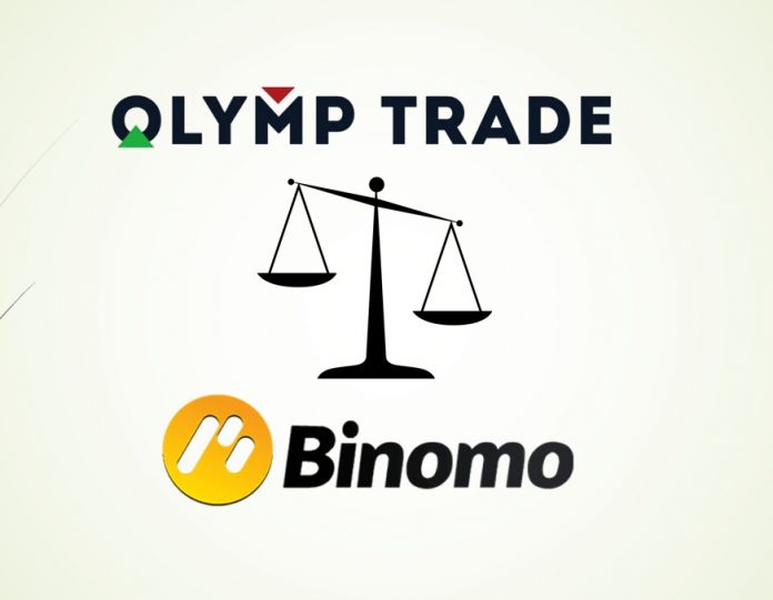 Membandingkan kredibilitas Binomo dan Olymp Trade