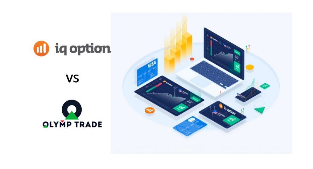 Platform perdagangan yang lebih baik. Olymp Trade vs IQ Option?
