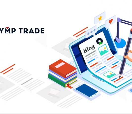 Menggunakan metode kandil Out Bands di Olymp Trade